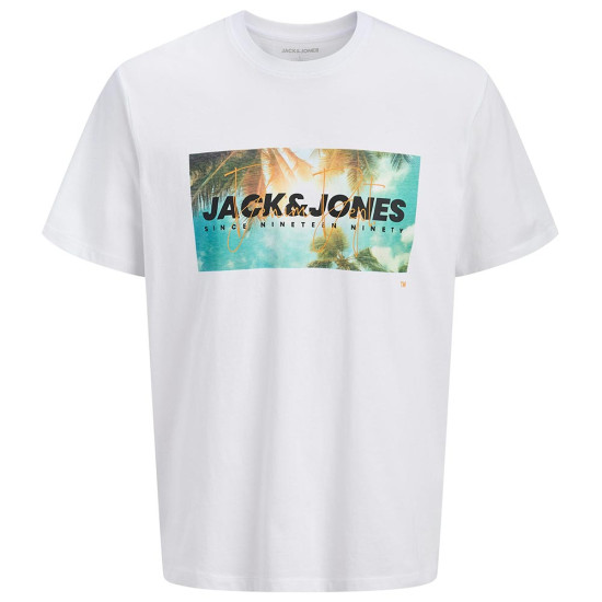 Jack & Jones Ανδρική κοντομάνικη μπλούζα Indiana Crew Neck T-Shirt